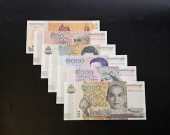 Cambodia Banknotes - Authentic Collectible Money Uncirculated
