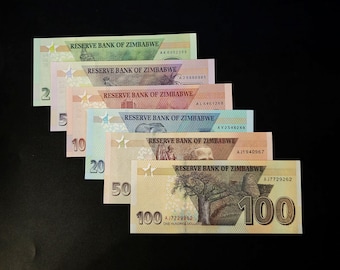 Zimbabwe Banknotes - Authentic Collectible Money Uncirculated