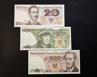 Poland Banknotes - Authentic Collectible Money Uncirculated