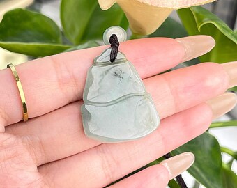 本物の翡翠ペンダントネックレス天然ビルマ産グレードA JP0525 - Etsy 日本