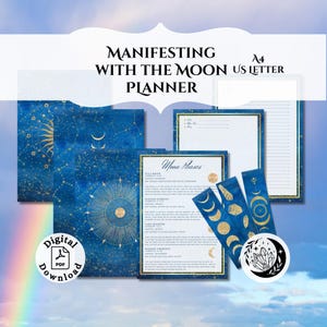 Manifestare con la Luna - planner stampabile