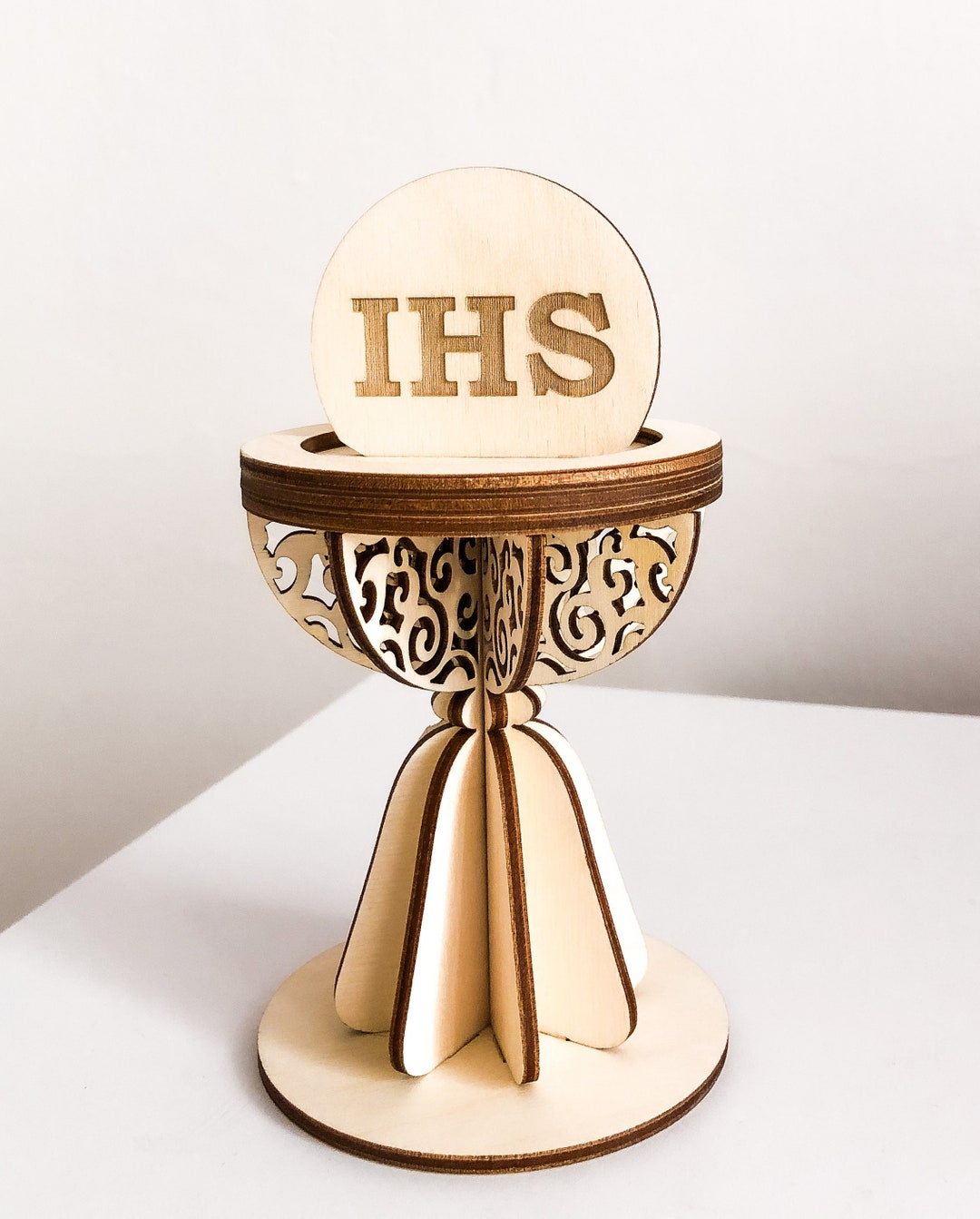 Primera Comunión Cáliz / Hostia 3D DXF / CDR / SVG Etsy España