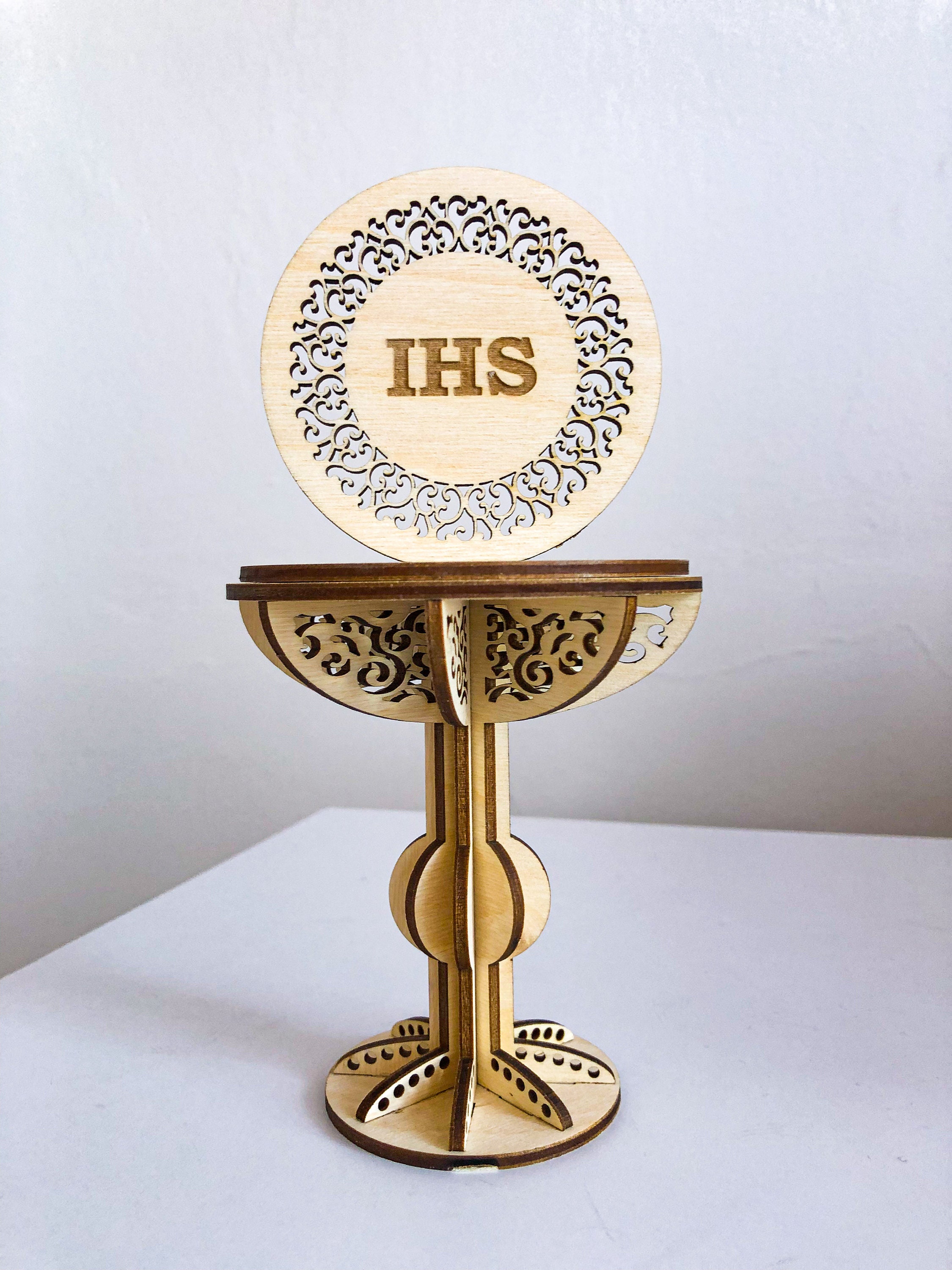 Primera Comunión Cáliz / Hostia 3D DXF / ai / cdr Etsy España