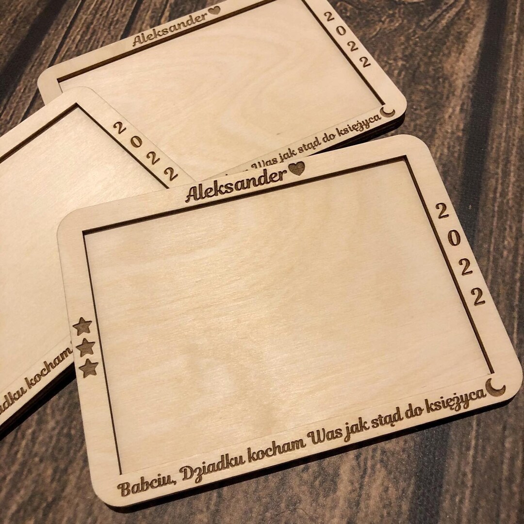 Photo Frame for the Fridge DXF Grandma's and - Etsy
