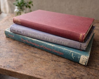 Vintage Dressmaking Book Set – 1937, 1966, 1968 Pattern Cutting Manuals