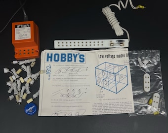Ensemble d'éclairage basse tension Hobby's vintage | Kit d'éclairage du modèle réduit