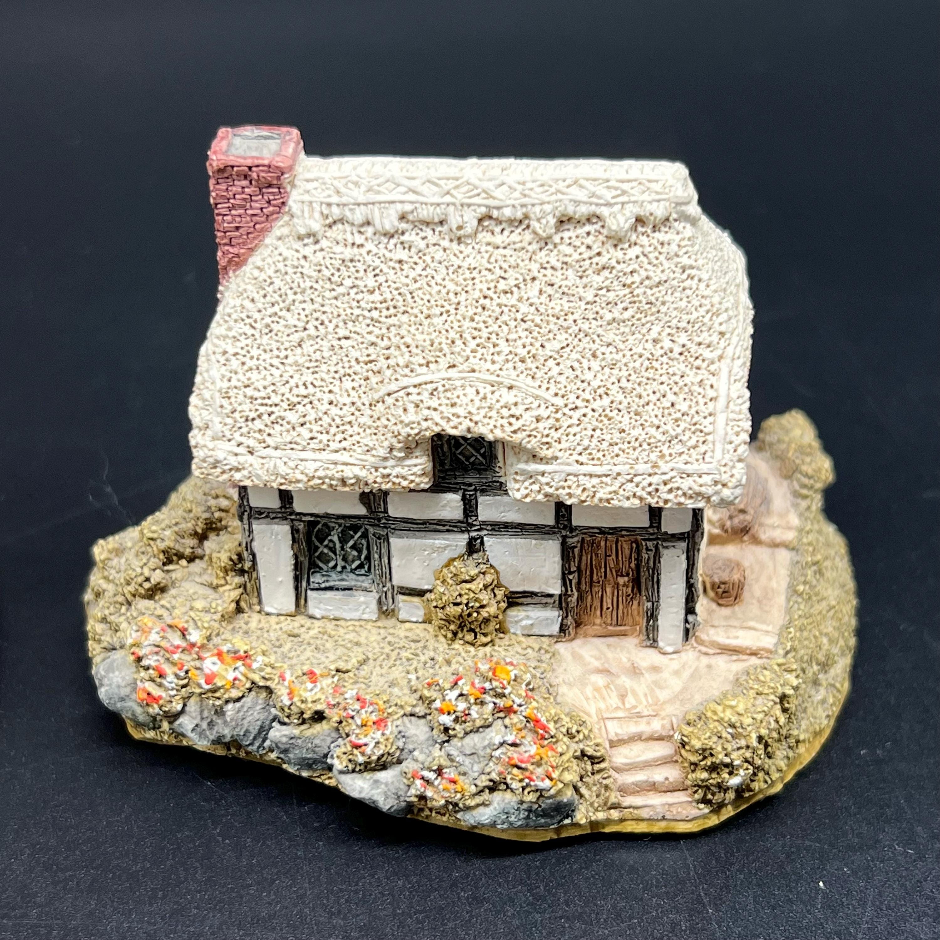 Vintage Lilliput Lane Cottage Set: 1989 English Church & Thatched