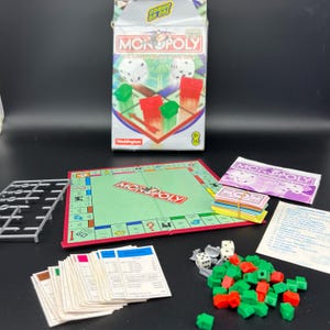 Vintage Monopoly Travel Board Game Monopoly Travel Edition (2001) – Waddingtons Games to Go