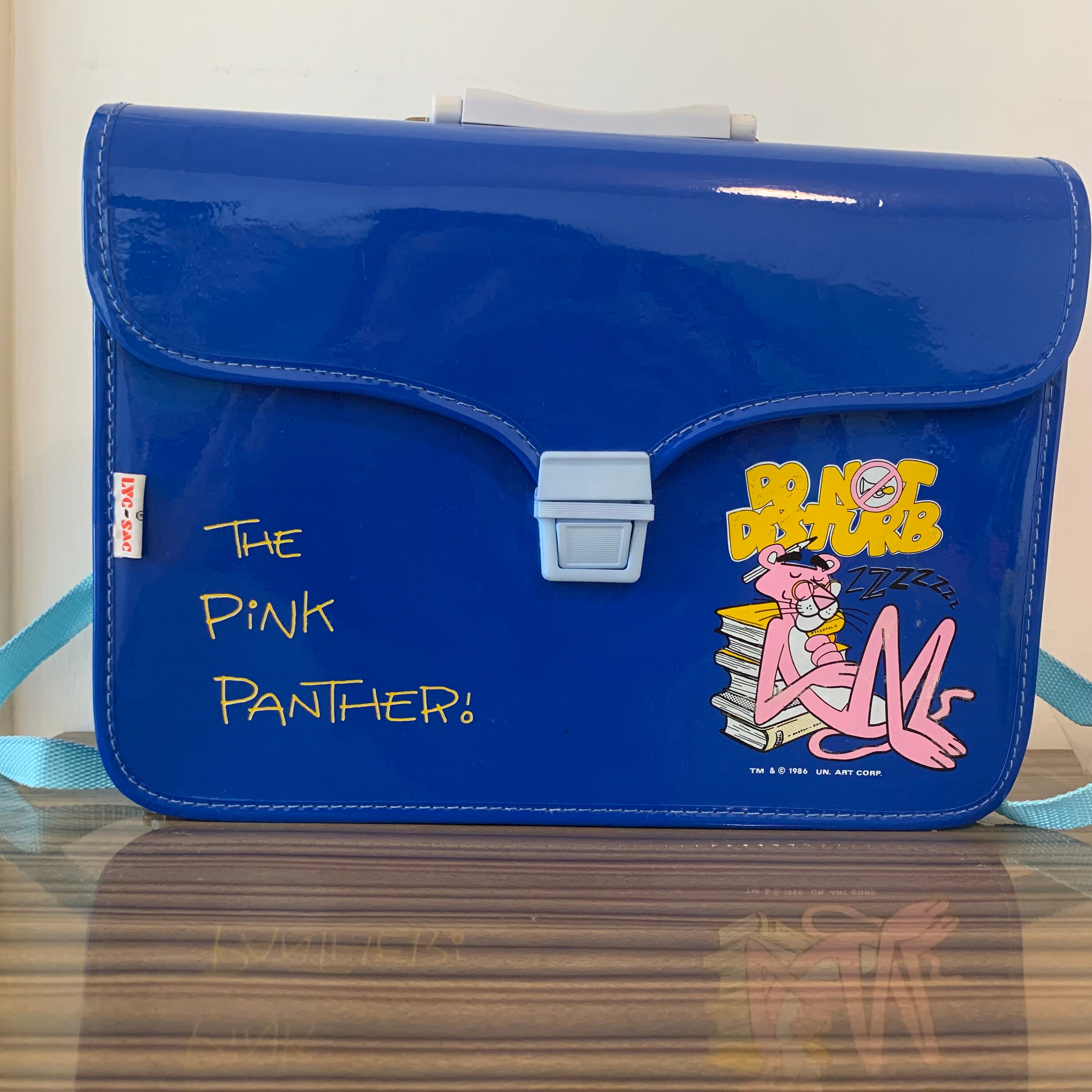 Pink Panther Bag 12 Vinyl Shoulder Bag Stationary Rare Etsy