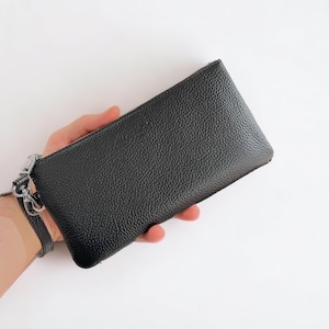 Leather Phone Bag  - Genuine Cowhide Leather Phone Handbag- Fashion Phone Bag Small Handbag - Real Leather Phone Bag