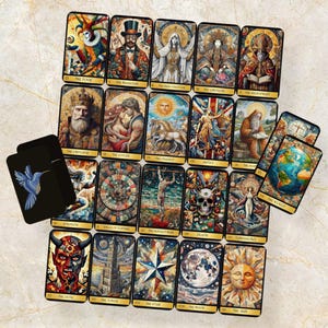 Patch Tarot Deck: 78 Colorful Tarot Cards with Box