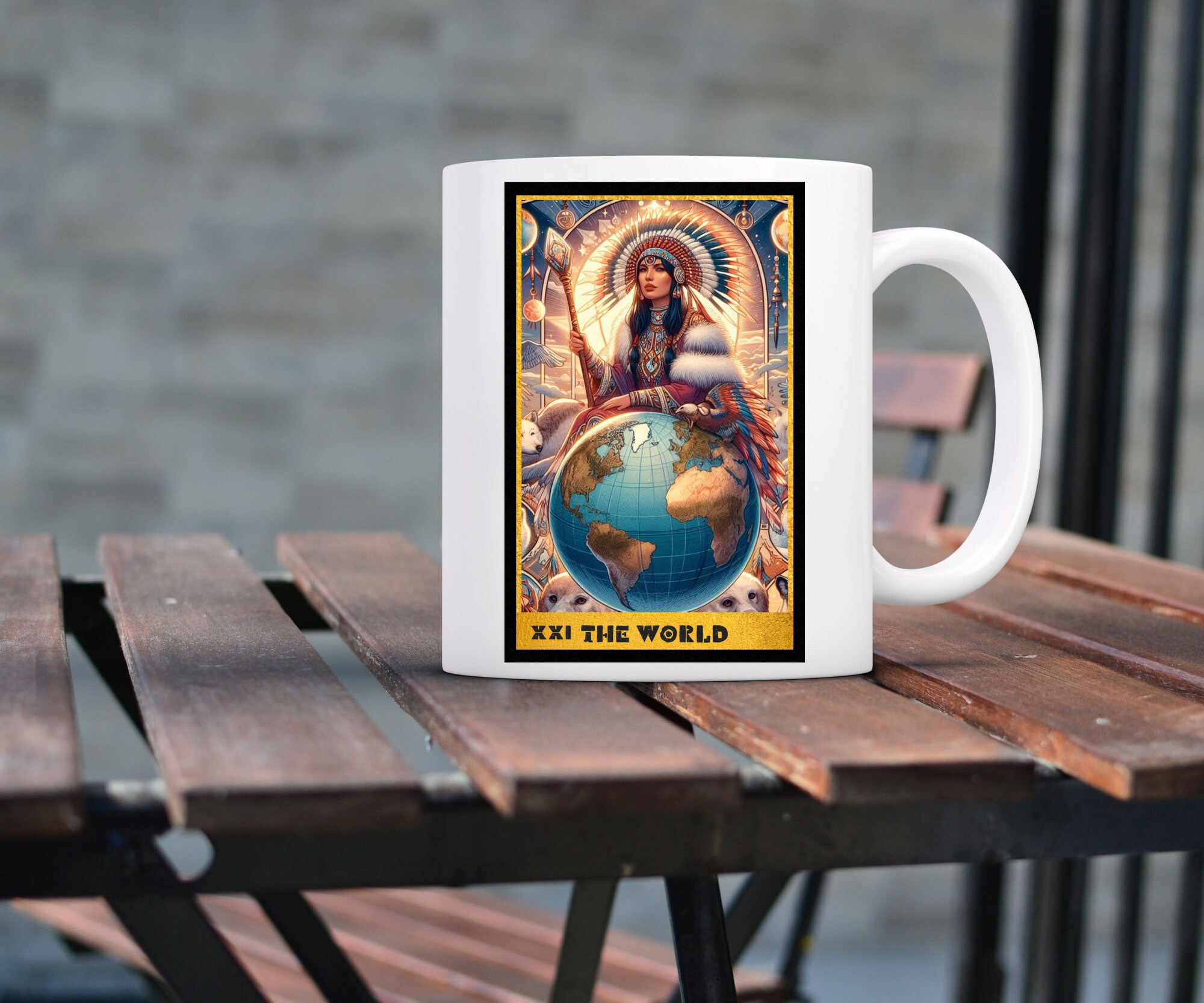 78 Indian Theme Digital Tarot Cards Printable Eskimo Tarot Deck Digital ...