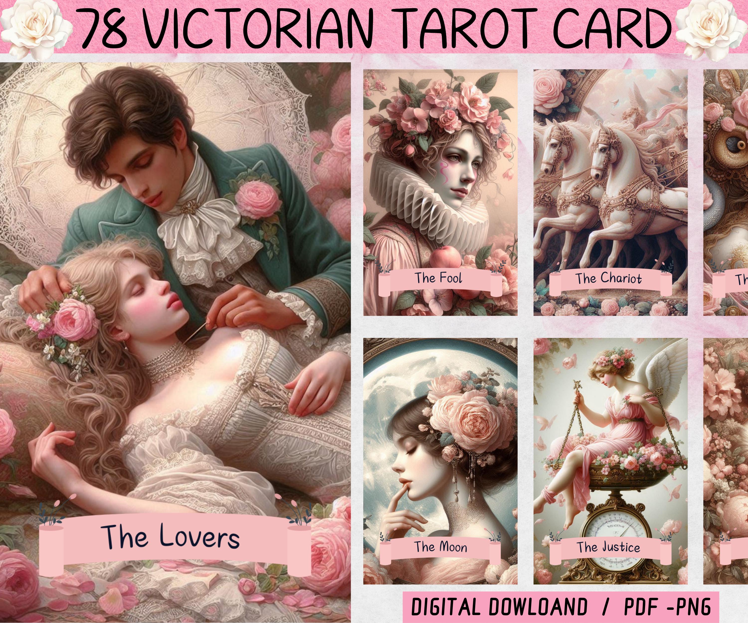 The Victorian Romantic Tarot - Etsy