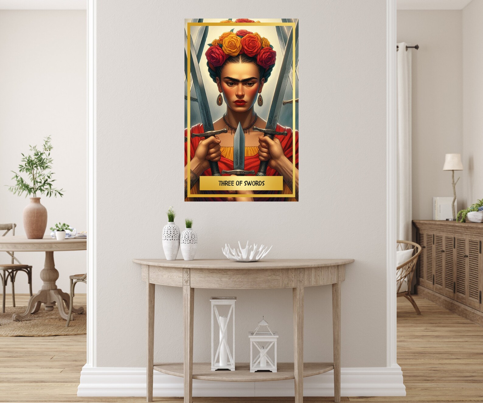78 FRIDA Theme Digital Tarot Cards Printable Tarot Deck Digital Cards ...