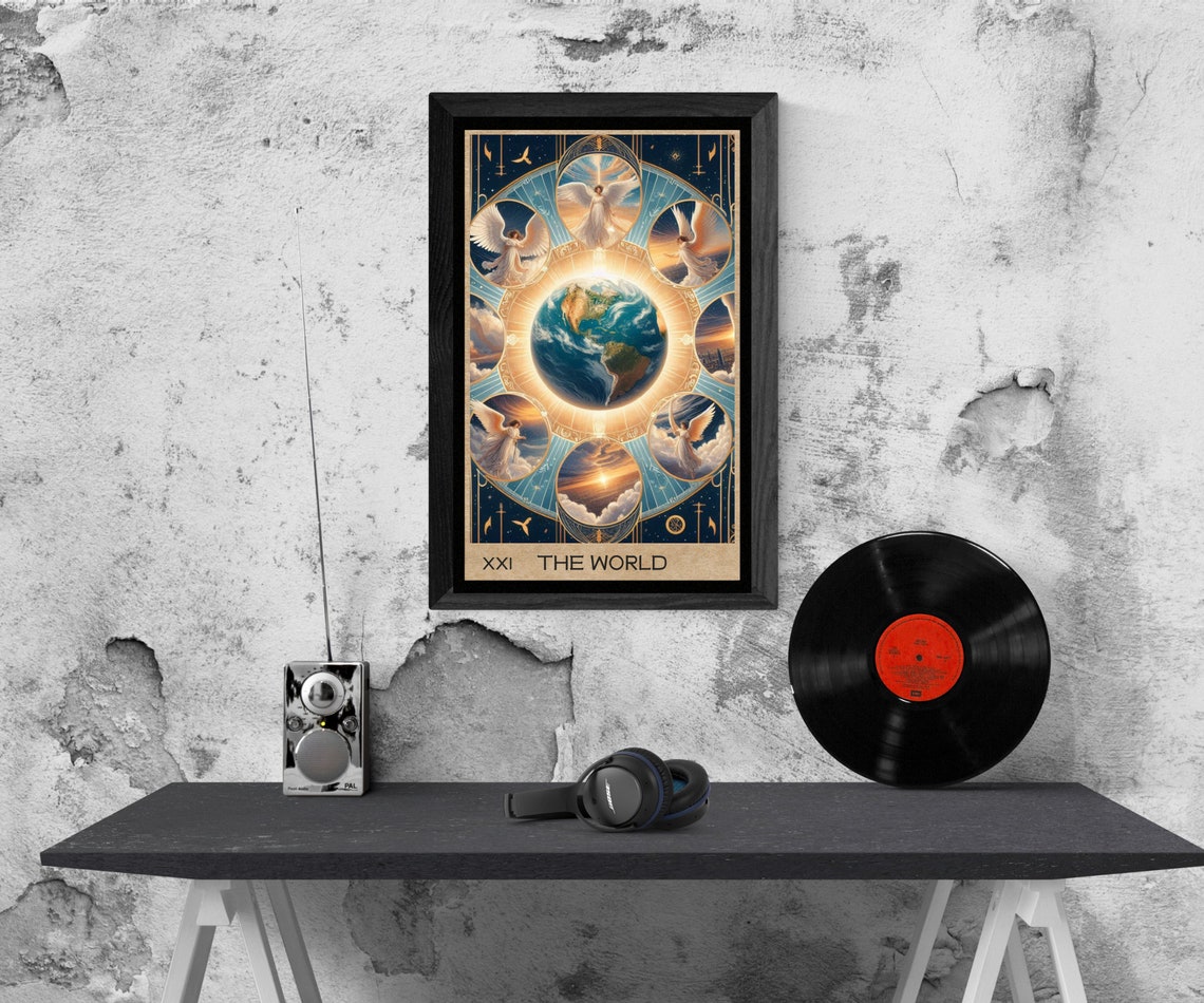 78 Angel Theme Tarot Cards: Printable Oracle Deck (digital Download) - Etsy