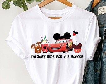 Disney Cars Shirt, McQueen Shirt, Tow Mater Shirt, Disney Group Shirts, Disneyland Trip Shirt, Disney Family Shirt, Disney Snacks Shirt