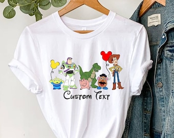 Maglietta Disney Toy Story, Magliette per feste a tema, Maglietta Buzz Lightyear, Maglietta Woody, Magliette per famiglie Disney, Maglietta Disney Toodler, Viaggio a Disneyland