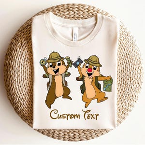 Chip And Dale Animal Kingdom Shirt, Chip And Dale Safari Shirt, Custom Disney Safari Shirt, Disney Family Safari Shirt, Animal Kingdom Shirt