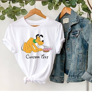 Disney Birthday Shirt, Disney Pluto Birthday Shirt, Disney Family Birthday Shirt, Birthday Boy Shirts, Disney Toodler Shirt, Disneyland