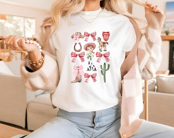 Jessie Toy Story Shirt, Disney Coquette Shirts, Retro Kowboy Jessie Shirt, Girls Disney Shirt, Jessie Shirt, Disneyland Trip Shirt
