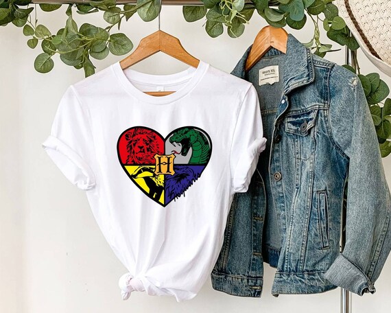 Wizard School House Shirt Universal Studio Shirt Wizard Team Shirt Wizarding World Shirt Magic Shirt Wizard Scar Shirt Family Trip Tee Etsy