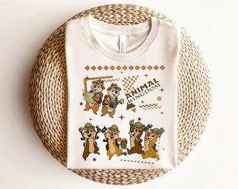 Chip And Dale Animal Kingdom Shirt, Chip And Dale Safari Shirt, Disney Family Safari Shirt, Disneyland Trip Shirt, Animal Kingdom Shirt