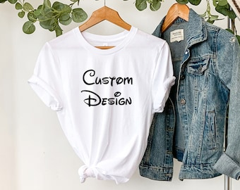 Custom Shirt, Personalized Shirt, Custom Disney Shirts, Personalization Disneyland Shirts, Custom Disney World Shirts, Magical Kingdom Tee