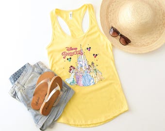 Disney Prinzessinnen Tank Top, Disney Prinzessinnen Schloss Tank, Disney Damen Tank, Disney Magical Top, Disney Girls Trip, Damen Prinzessinnen Tank Top