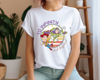 Disney Toy Story Shirt, Buzz Lightyear Sheriff Woody T-Shirt, To Infinity And Beyond Shirt, Pixar Toy Story Family Shirts, Space Ranger Tee
