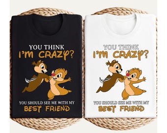 Disney Chip And Dale Shirt, Chip & Dale T-Shirt, Disney Family Trip Shirt, Disney Best Friends Tee, Double Trouble Tee, Animal Kingdom Shirt