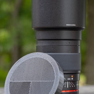 Maska Bahtinowa o wysokiej szczegółowości do obiektywów Rokinon/Samyang 135 mm F/2 | Precyzyjne ustawianie ostrości w astrofotografii