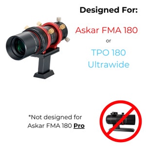HyperPod 180 Lens Mounting System for Astrophotography Askar FMA 180, or TPO 180 Ultrawide Lens image 10