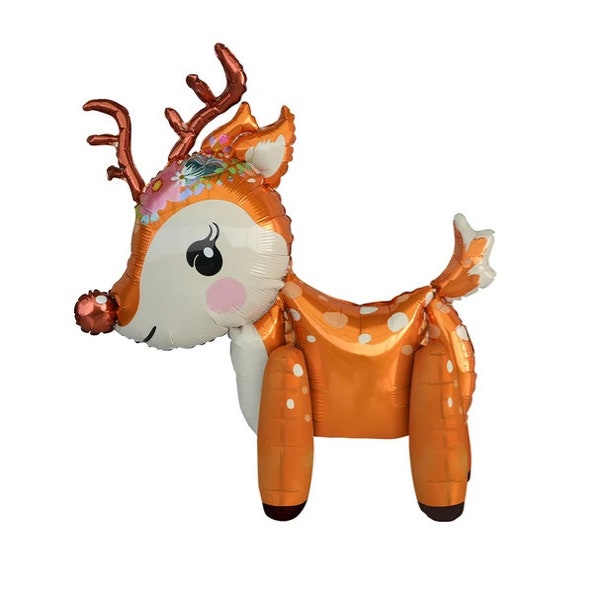 Reindeer Balloons Etsy