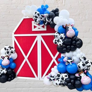 Cowboy Balloon Garland Arch: Rodeo Birthday Party Decor