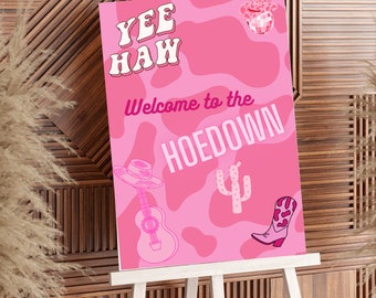 Hoedown Party Signage