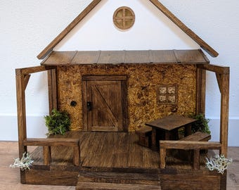 Tomtehus/Tomtehem/Tomtedörr "fjällstuga"
