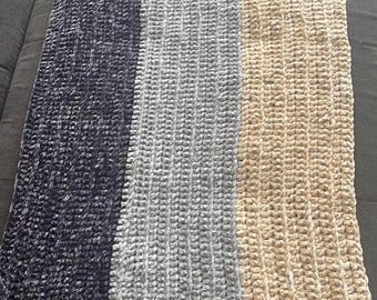 Babydeken Fluffy Crochet