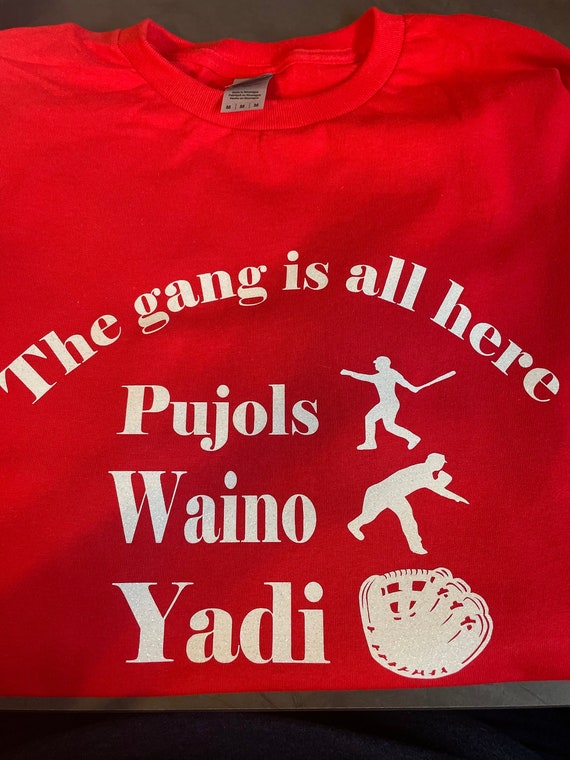 Pujols Waino Yadi STL Cardinals T-shirt 