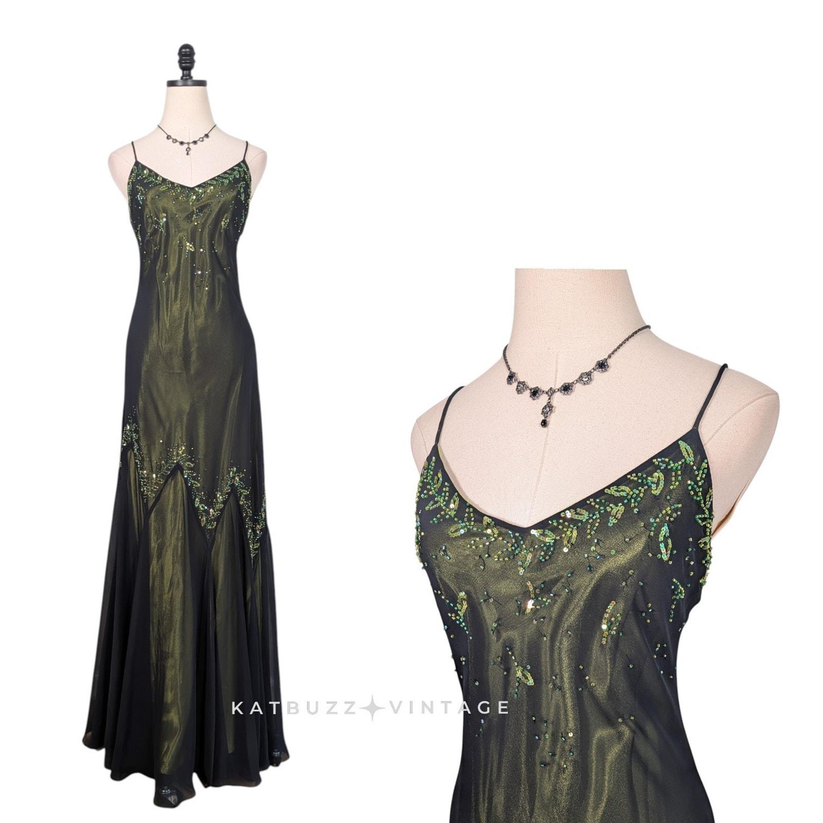 Green Gatsby Dress - Etsy