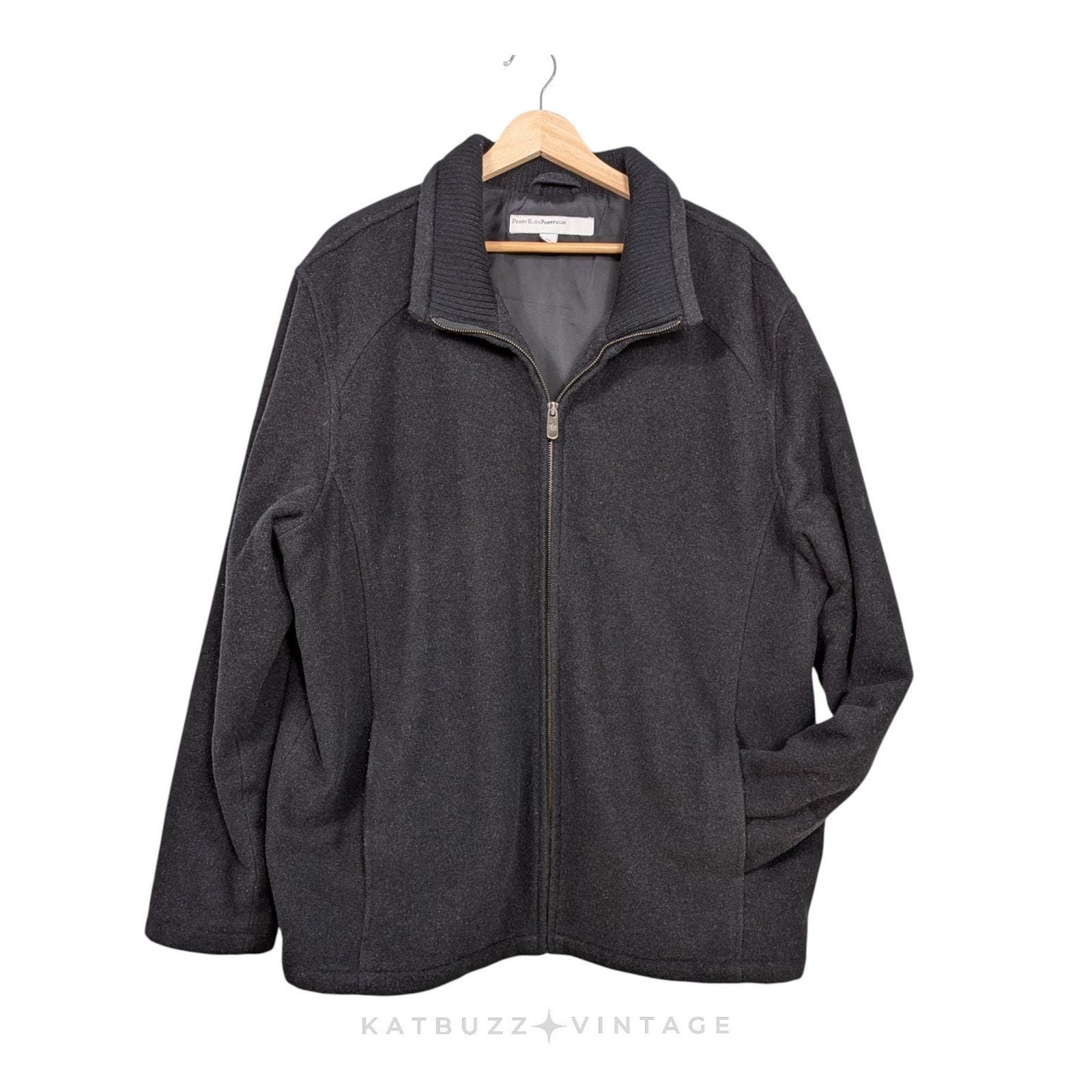 Vintage Perry Ellis Mens Coat - Etsy