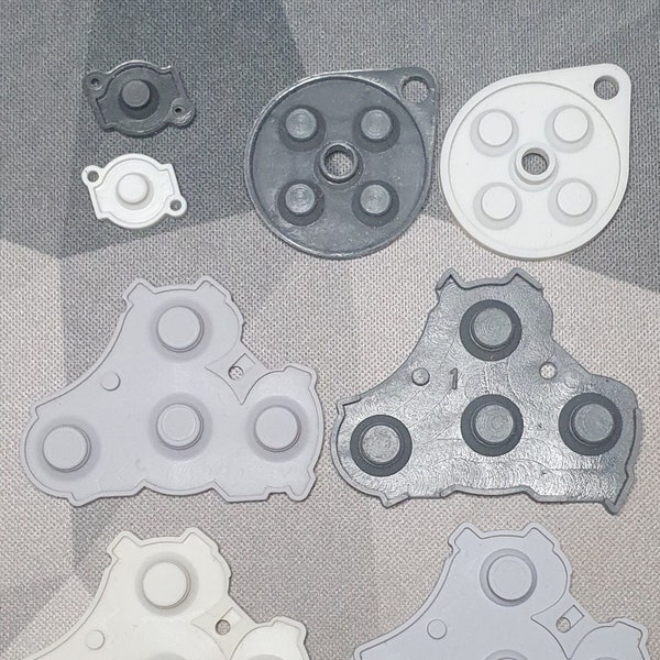 OEM Gamecube Controller Button Pads/Contact Pads Official Nintendo Original Parts