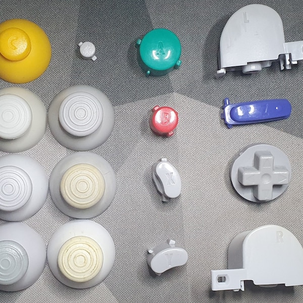 OEM Gamecube Controller Buttons Offical Nintendo Original Parts