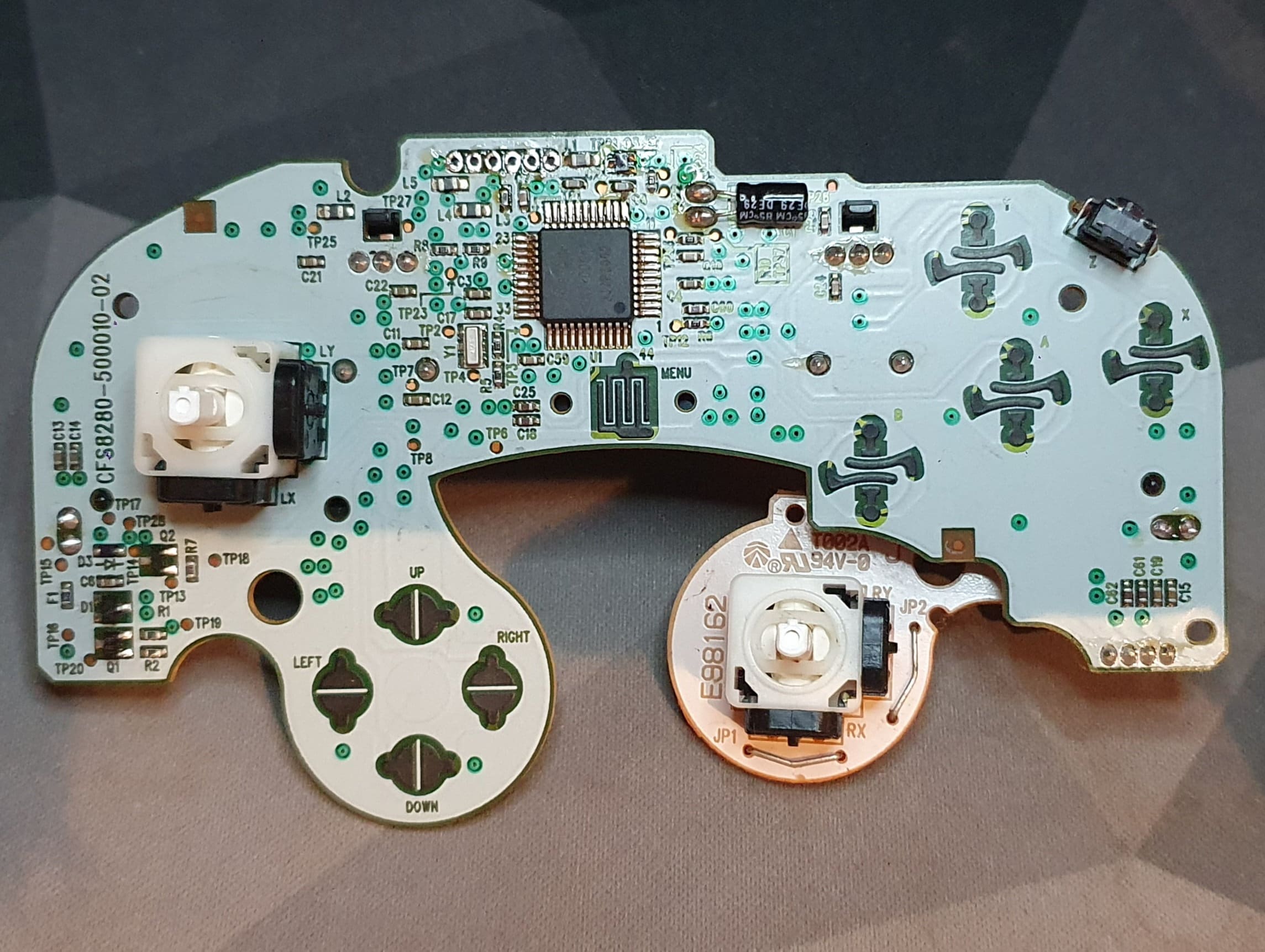 OEM Gamecube Controller Pcb/motherboard and Cable/leads