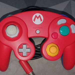 Exklusiver Club Nintendo Gamecube Mario Controller Ausgezeichneter Zustand * GETESTET *