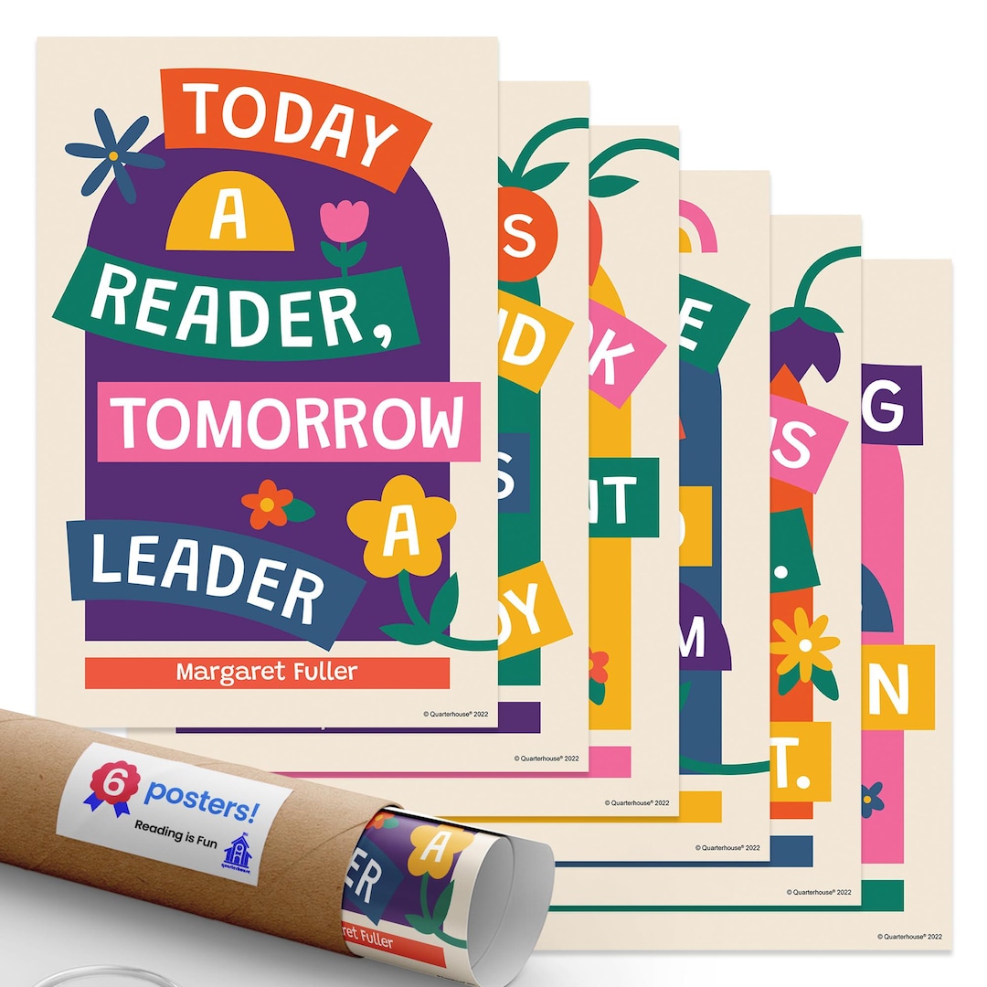 Quarterhouse Reading is Fun Poster Set, English - Language Arts ...
