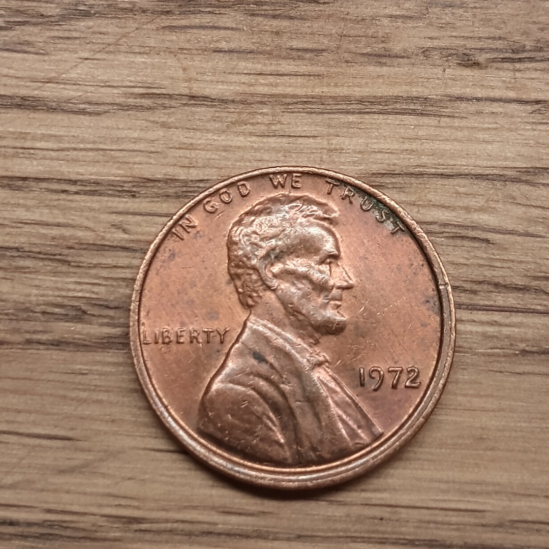 1973 No Mint Mark Stamp Error Lincoln Penny U.S Coin Vintage ...