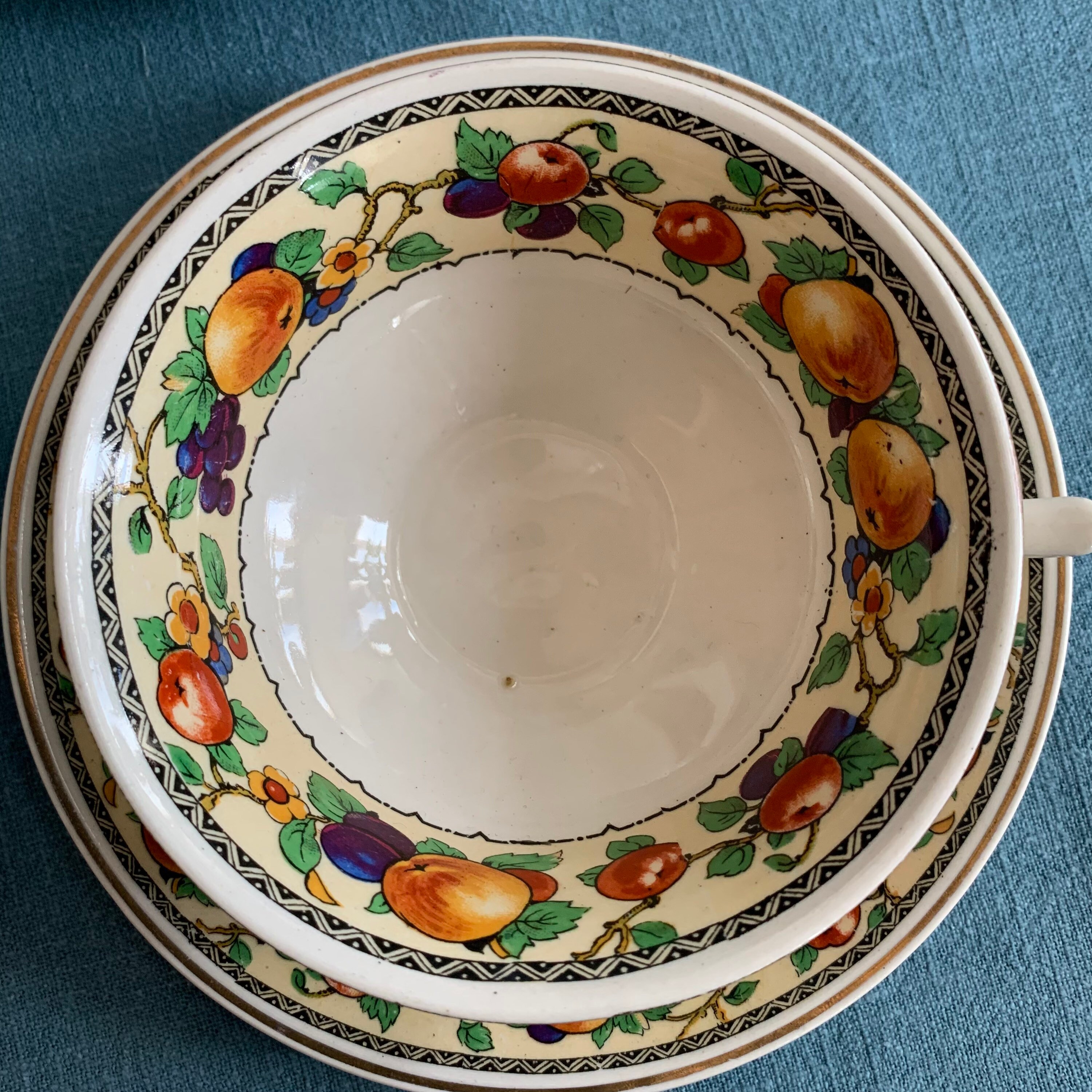 Set of 4 Teacups and 6 Saucers From Baker &co Ltd England With Etsy
