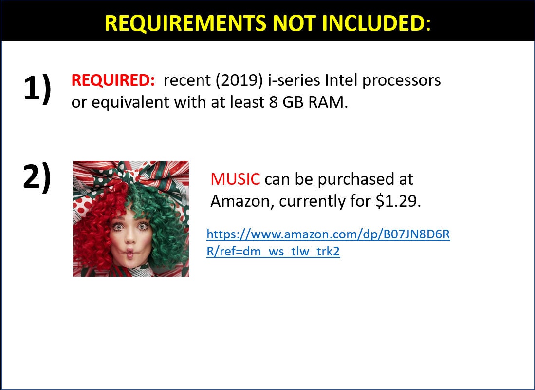 Candy Cane Lane Xlights FULL Sequence Etsy