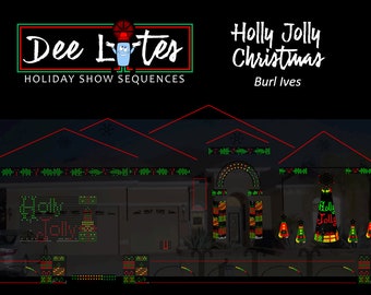 Séquence complète Holly Jolly Christmas xLights