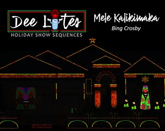 Séquence complète Mele Kalikimaka xLights